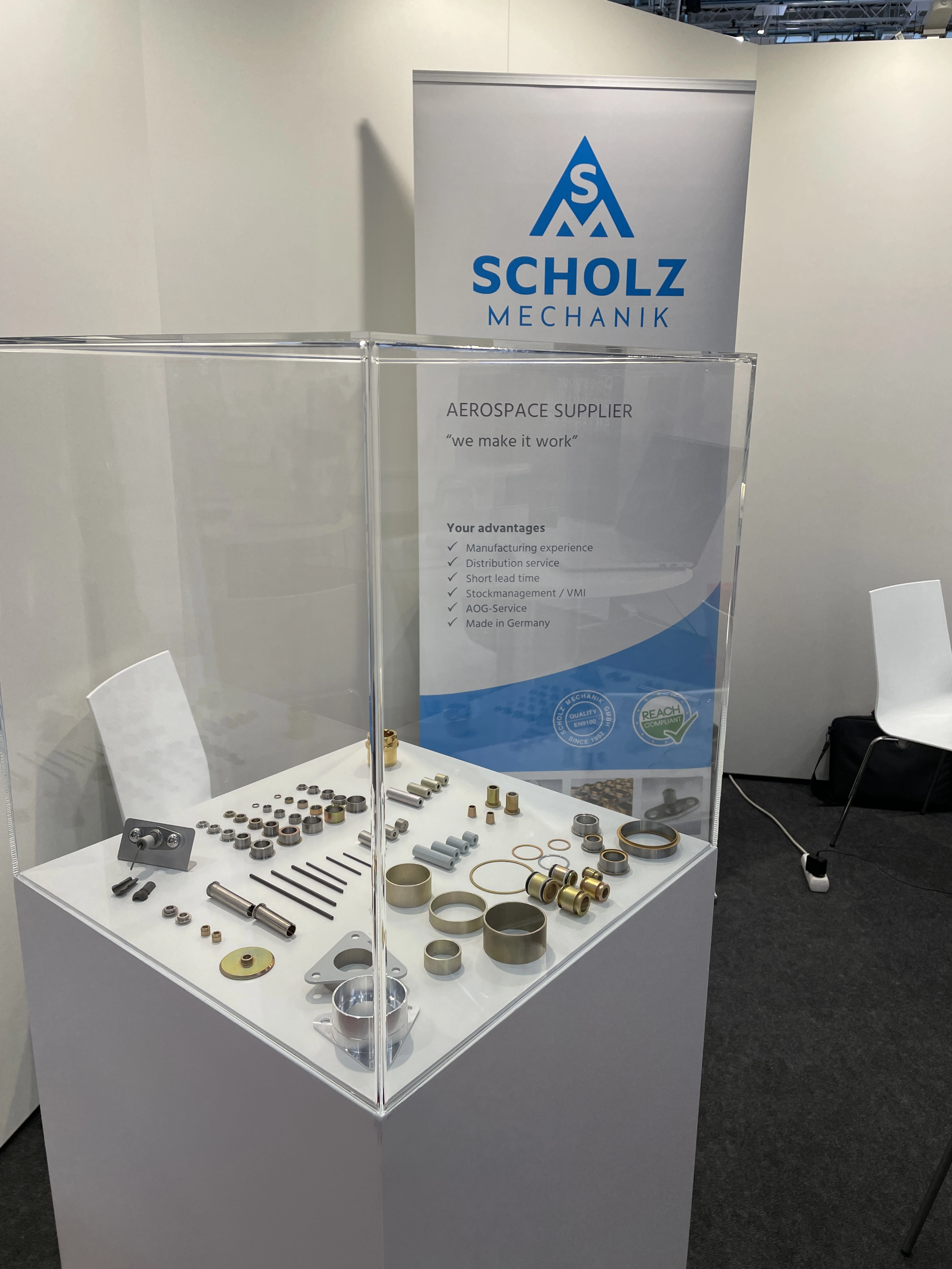 Als Aussteller auf der diesjährigen Aircraft Interiors Expo 2023