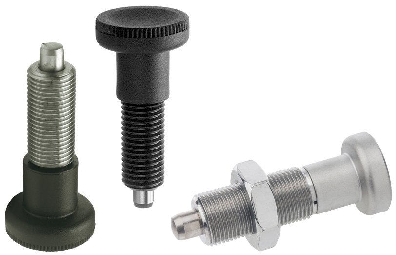 Indexing plunger without hexagon collar / Stop bolt | SM 1273