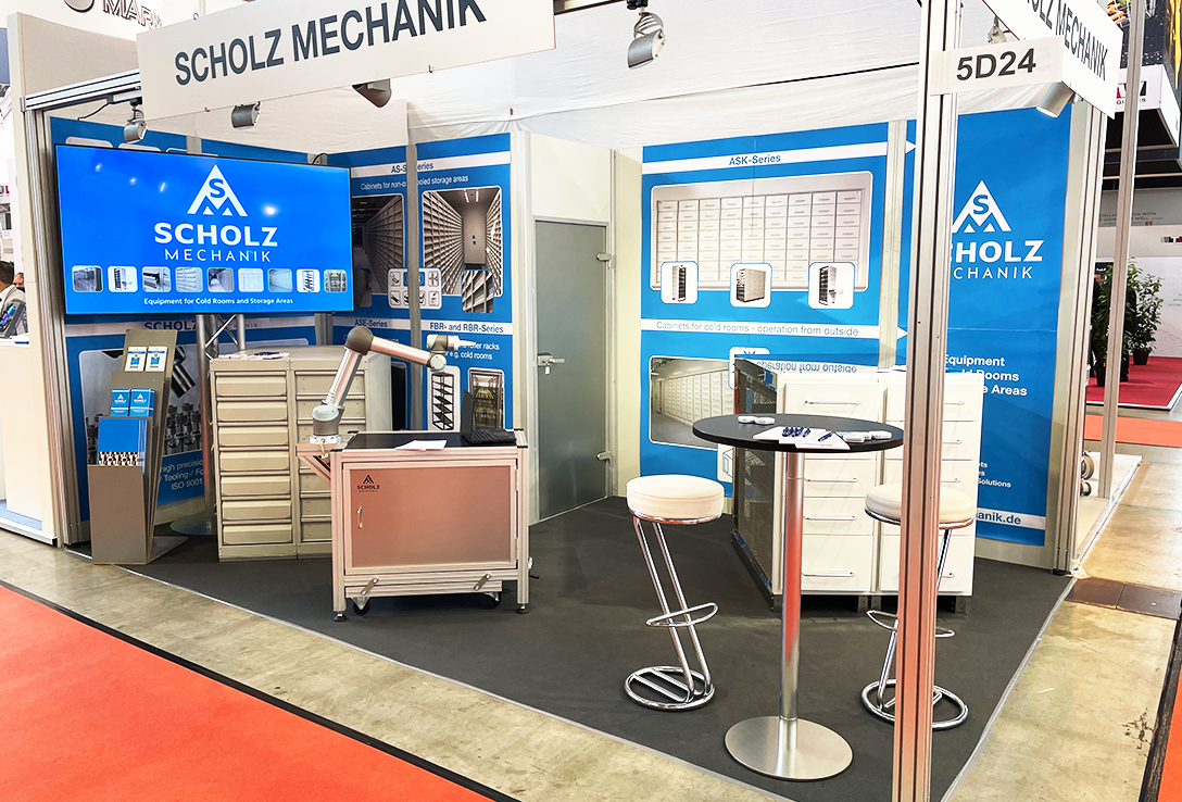 SCHOLZ MECHANIK GmbH ist auf der LogiMAT - Internationale Fachmesse für Intralogistik-Lösungen