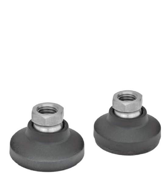 Levelling foot, threaded bushing | SM 3060